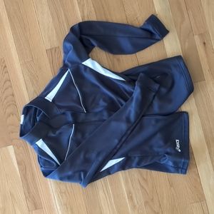 Women's large Asics full zip training  jacket